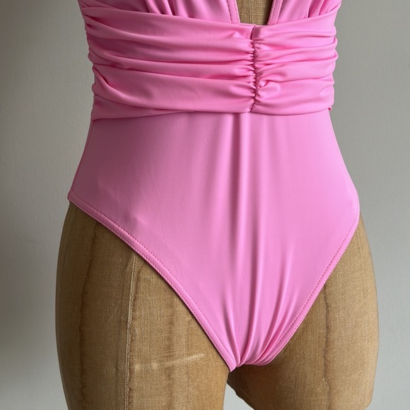 ASOS Barbie Pink One-Piece - Picture 3 of 7